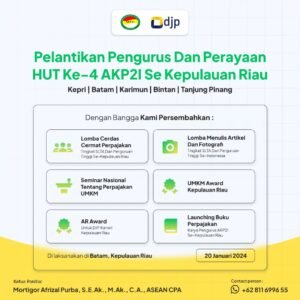 Read more about the article Pelantikan Pengurus dan Perayaan HUT Ke-4 AKP2I Se Kepulauan Riau