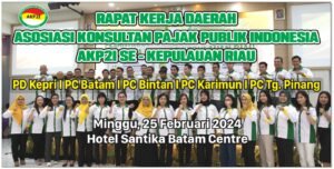 Read more about the article Rapat Kerja Daerah (Rakerda) AKP2I SE Kepulauan Riau